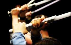 les formes de combat au sabre laser